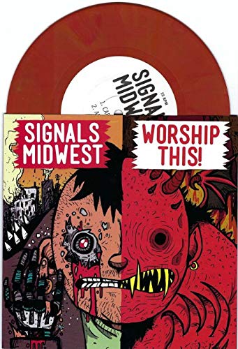 SIGNALS MIDWEST/WORSHIP THIS! – SPLIT (RED VINYL)