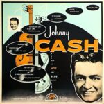 JOHNNY CASH – WITH HIS HOT AND BLUE GUITAR (BLUE VINYL)