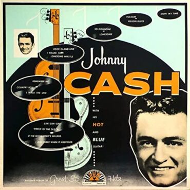 JOHNNY CASH – WITH HIS HOT AND BLUE GUITAR (BLUE VINYL)