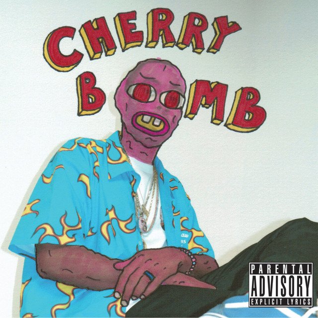 The Creator Tyler - CHERRY BOMB (MASK COVER) vinyl record album art