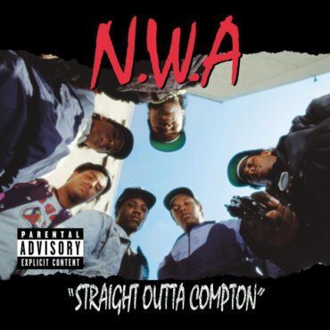 N.W.A. - STRAIGHT OUTTA COMPTON vinyl record album art