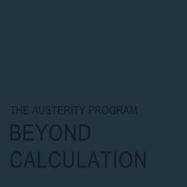 AUSTERITY PROGRAM, THE - BEYOND CALCULATION