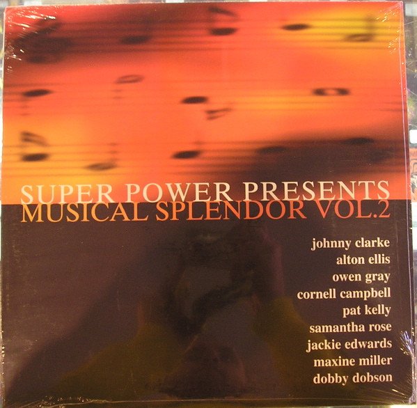 Various - SUPER POWER PRESENTS: MUSICAL SPLENDOR VOL.2 vinyl record