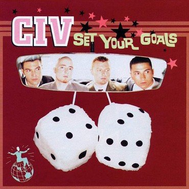 CIV - SET YOUR GOALS (BURGUNDY) vinyl record album art