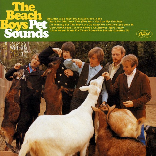 BEACH BOYS - PET SOUNDS (MONO) 50TH ANNIVERSARY EDITION vinyl record album art