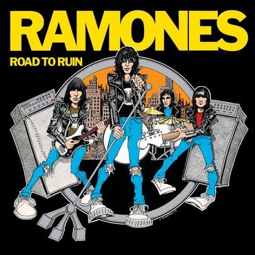 RAMONES, THE - THE RAMONES (REMASTERED) vinyl record album art
