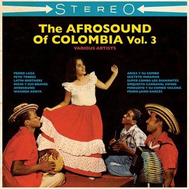 Various - THE AFROSOUND OF COLOMBIA VOL.3 vinyl record album art