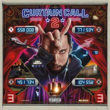 EMINEM - CURTAIN CALL 2 (180 GR) vinyl record album art