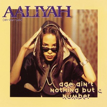 Aaliyah - Age Ain'T Nothing But A Number vinyl record album art