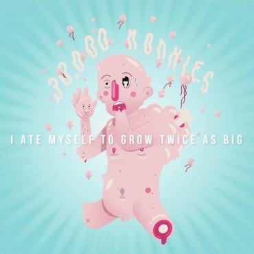 30.000 Monkies - I Ate Myself To Grow Twice As Big vinyl record album art