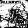 Alliance - As The City Burns vinyl record album art