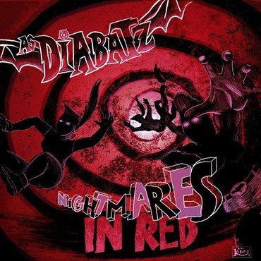 As Diabatz - Nightmares In Red (W\/Cd) vinyl record album art