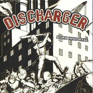 Discharger - Born Immortal vinyl record album art