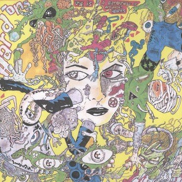 Hard-Ons - Love Is A Battlefield Of Wounded He vinyl record album art