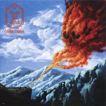 Purple Hill Witch - CELESTIAL CEMETARY (RED) vinyl record album art