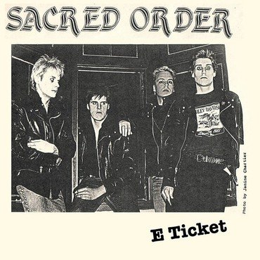 Sacred Order - E Ticket vinyl record album art