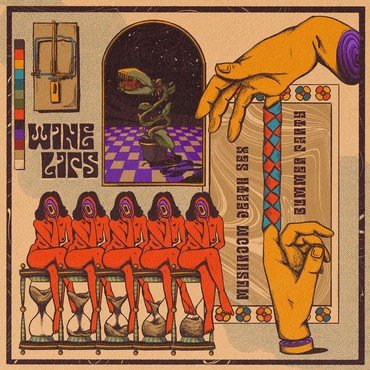 Wine Lips - Mushroom Death Sex Bummer Party vinyl record album art