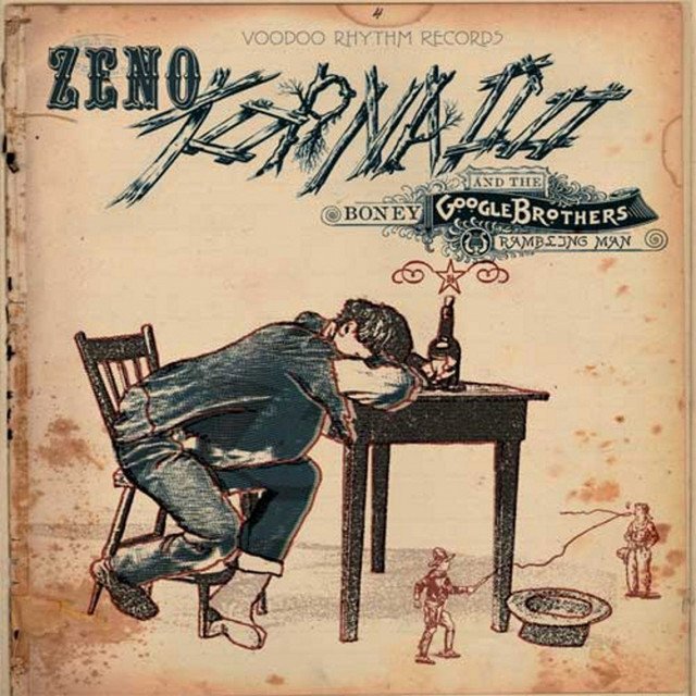 Zeno Tornado & The Boney Google Brothers - Rambling Man vinyl record album art