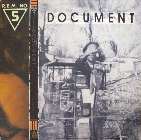 R.E.M. - DOCUMENT (180 GR) vinyl record album art