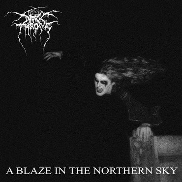 Darkthrone - A Blaze In The Northern Sky vinyl record album art