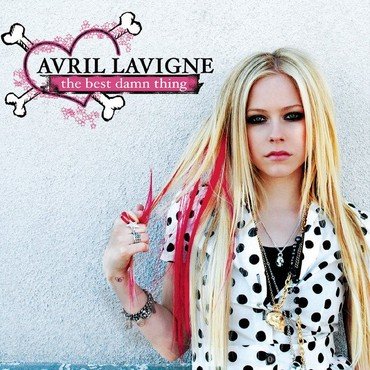 Avril Lavigne - The Best Damn Thing vinyl record album art