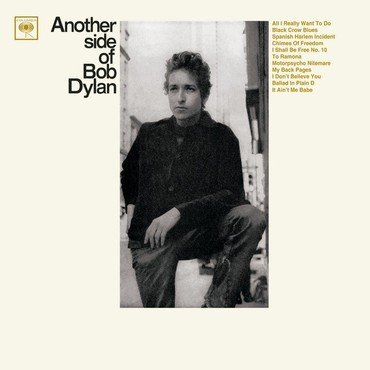 Bob Dylan - Another Side Of Bob Dylan vinyl record album art