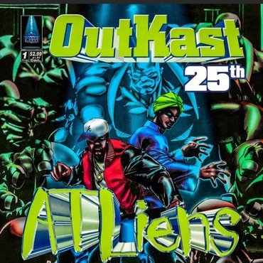 Outkast - Atliens vinyl record album art