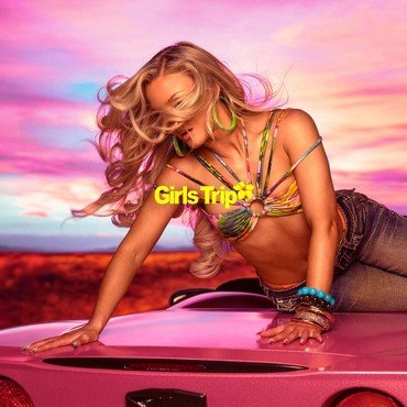 Zara Larsson - Midnight Sun: Girls Trip (Yellow & vinyl record album art