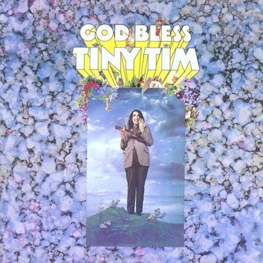 Tiny Tim - God Bless Tiny Tim (Yellow W\/Magent vinyl record album art