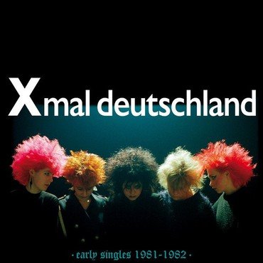 XMAL DEUTSCHLAND - EARLY SINGLES (1981-1982) (PURPLE VINYL) vinyl record album art