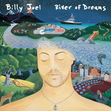 Billy Joel - River Of Dreams vinyl record album art