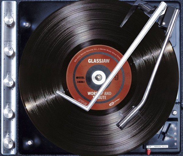 Glassjaw - WORSHIP AND TRIBUTE (180 GR) vinyl record album art
