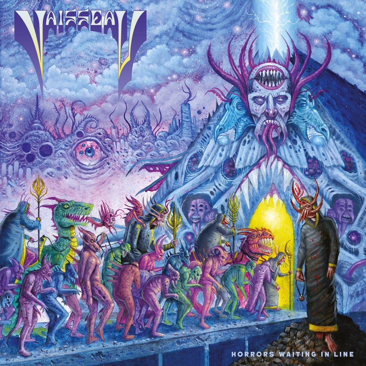 Vaisseau - HORRORS WAITING IN LINE vinyl record album art