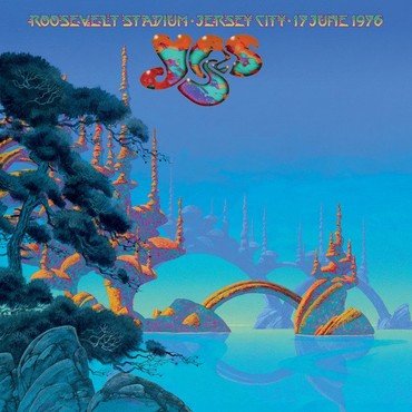 Yes - Roosevelt Stadium, Jersey City, 197 vinyl record album art