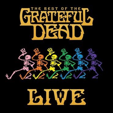 GRATEFUL DEAD - BEST OF THE GRATEFUL DEAD LIVE VOL.1 vinyl record album art