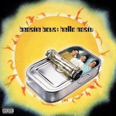 BEASTIE BOYS - HELLO NASTY vinyl record album art