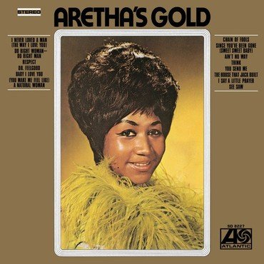 Aretha Franklin - Aretha'S Gold vinyl record album art