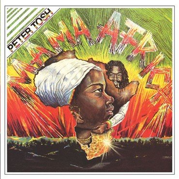 Peter Tosh - Mama Africa vinyl record album art