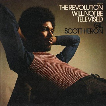 Gil Scott-Heron - THE REVOLUTION WILL NOT BE TELEVISED vinyl record album art