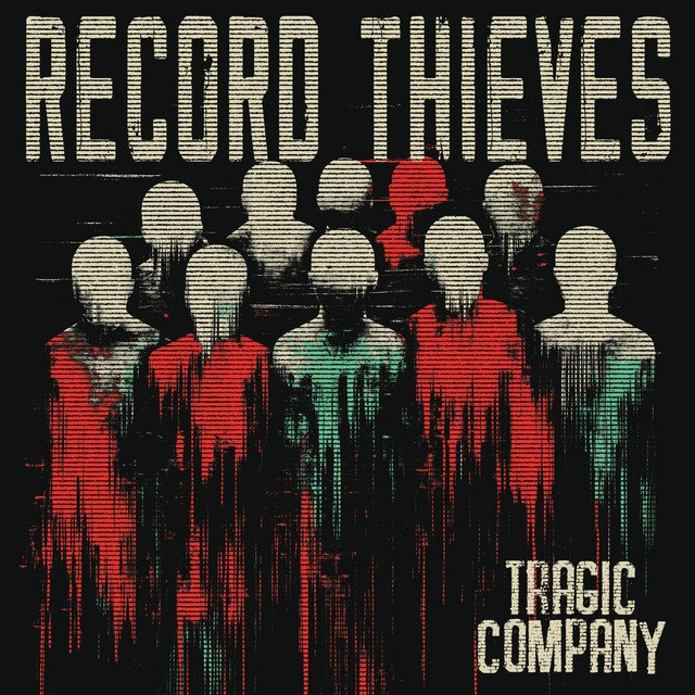 Record Thieves - Tragic Company (color) vinyl record album art