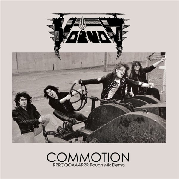 Voivod - COMMOTION-RRROOOAAARRR ROUGH MIX (RUBY) vinyl record album art