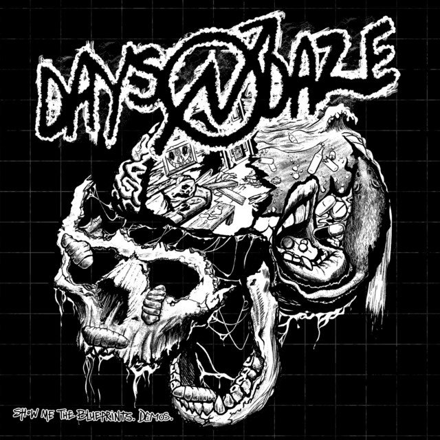 Days N Daze - Show Me The Blueprints Demos vinyl record album art