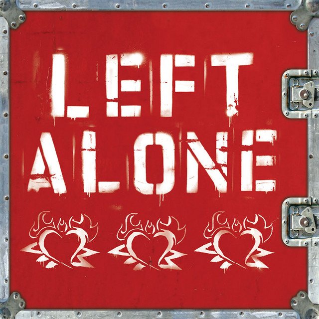 Left Alone - LEFT ALONE (10TH ANN. ED. SILVER VINYL) vinyl record album art