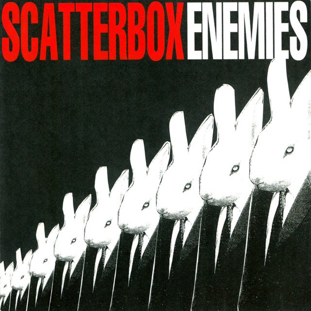 Scatterbox - ENEMIES (RED VINYL) vinyl record album art