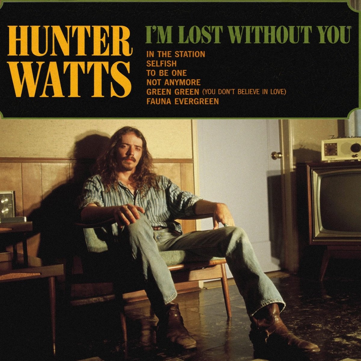 Hunter Watts - HUNTER WATTS vinyl record album art