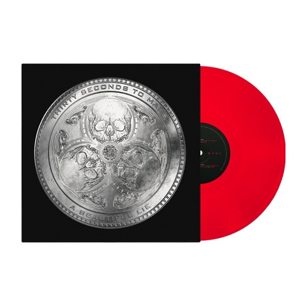 30 Seconds to Mars - A BEAUTIFUL LIE (20TH ANNIVERSARY) (180 GR) (RED VINYL) vinyl record album art