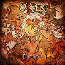Coven - DEMO(N)S (BLACK) vinyl record album art