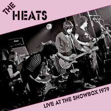 Heats - LIVE AT SHOWBOX 1979 (BLACK) vinyl record album art