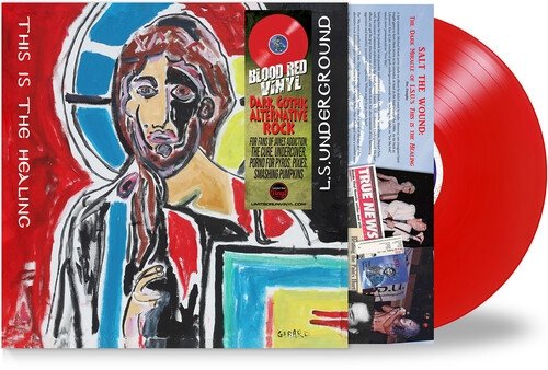 L.S. Underground - THIS IS THE HEALING (BLOOD RED) vinyl record album art