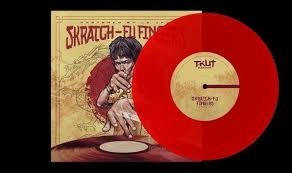 Dj T-kut - SKRATCH FU-FINGERS PRACTICE (BLOOD RED) vinyl record album art